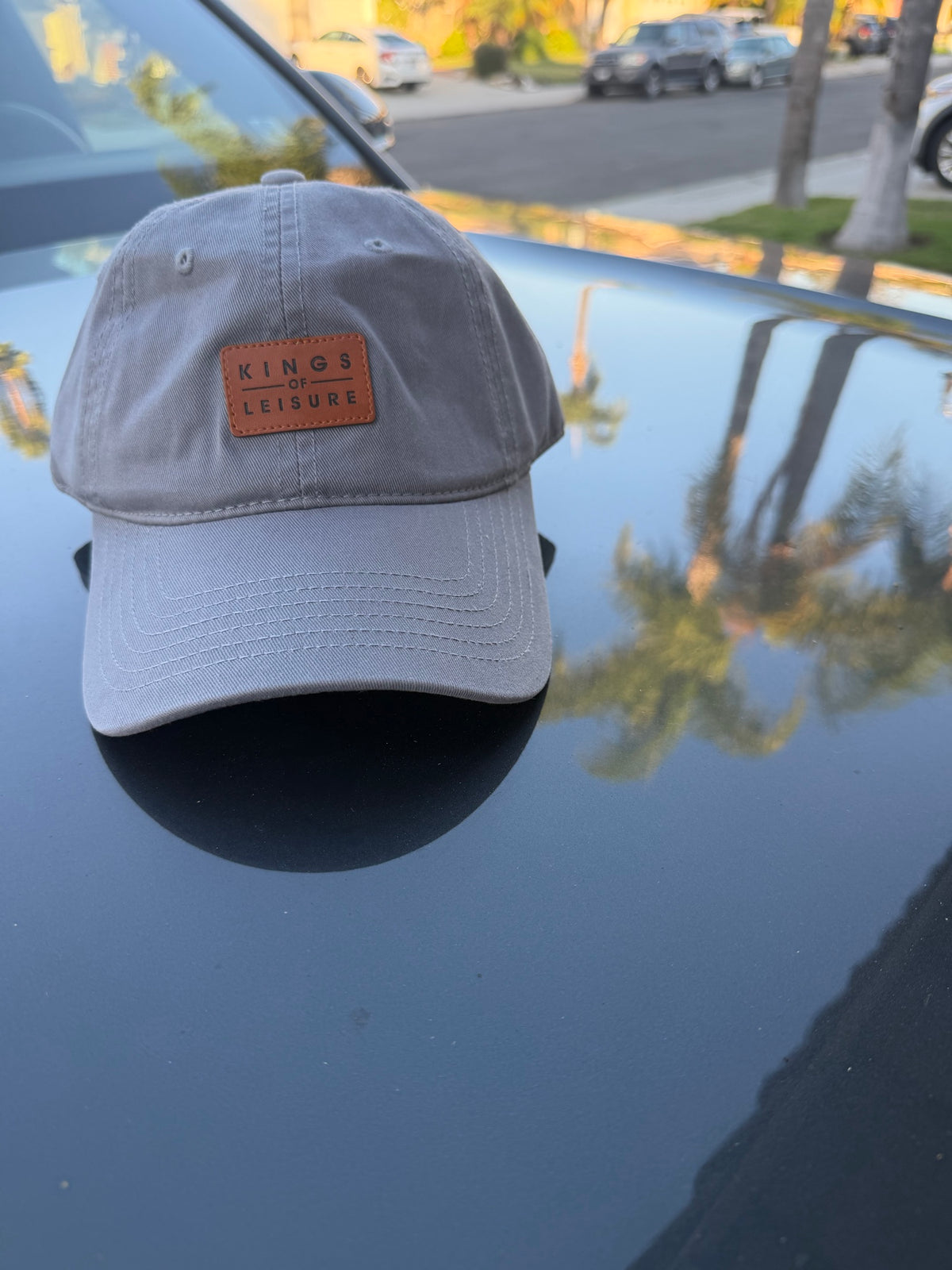 The King's Cap — Light Gray
