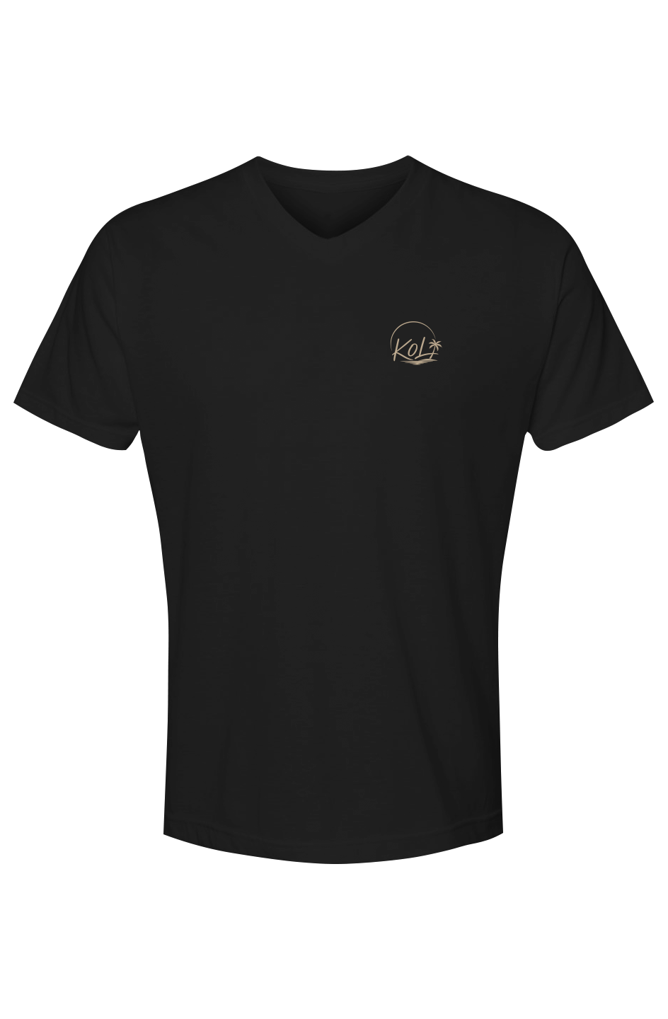 Unisex Poly-Rich V-Neck T-Shirt