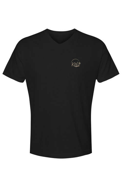 Unisex Poly-Rich V-Neck T-Shirt